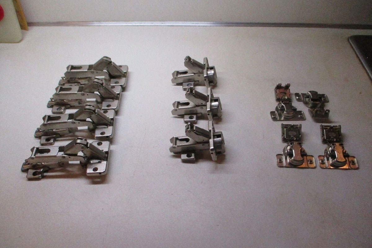 Concealed hinges 3d model