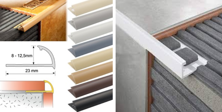 Tile trim in uae